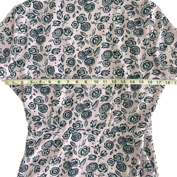 J Crew Womens Cottage Core Dress 8 Pastel Pink Floral Romantic Dainty Feminine - Picture 10 of 16
